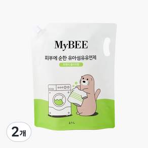 마이비 유아용 피부에 순한 섬유유연제 프레쉬올리브향 리필