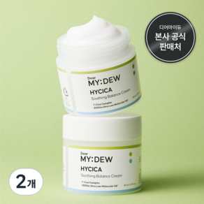 디어마이듀 하이시카 수딩 밸런스 크림 80ml 진정 수분 화잘먹