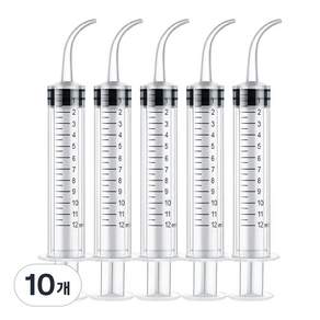 슈슈펫 소동물 커브형 피딩용 주사기 12ml 13.5cm x 2.5cm