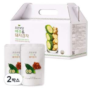 여주즙 돼지감자즙 여주돼지감자 추출액 국산 HACCP 인증 30포 조은보담 윤영진 한약학 박사 개발