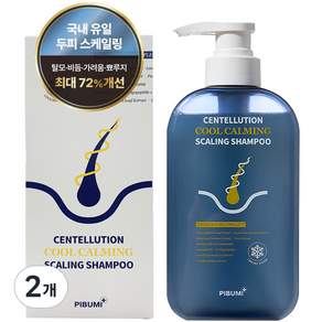 [탈모기능성/가려움+비듬균 제거] 피부미 쿨 카밍 두피 스케일링 비오틴 탈모완화 볼륨샴푸