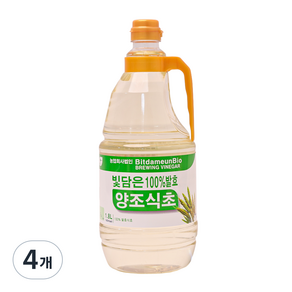빛담은 양조 식초 대용량 주방용 발효 청소용