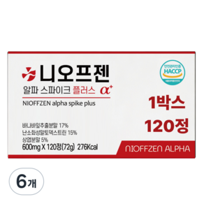 니오프젠 스파이크 알파 프리미엄 플러스 정품