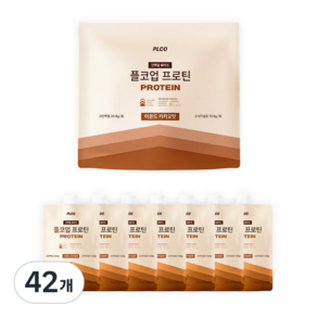 플코업 단백질 쉐이크 아몬드카카오맛 고단백 저당 WPI 식사대용