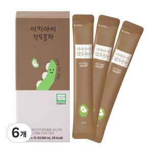 이지아이작두콩차 순한 유기농 액상작두콩차 아기음료 1초 간편 희석 액상차