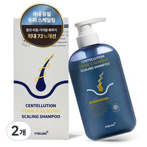 [탈모기능성/가려움+비듬균 제거] 피부미 쿨 카밍 두피 스케일링 비오틴 탈모완화 볼륨샴푸