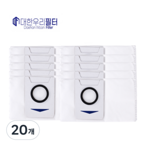 대한우리필터 에코백스 더스트백 먼지봉투 옴니 T10 T20 X1 호환