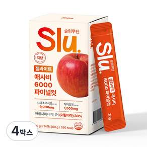슬림루틴 슬루 젤라이트 애사비 젤리 스틱 애플사이다비니거 6000mg
