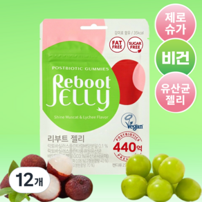 리부트 무설탕 어린이 유산균 건강 젤리