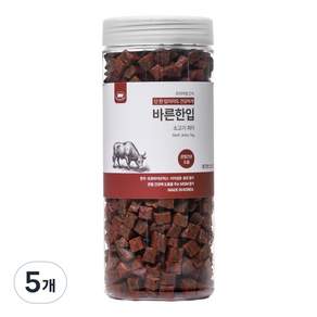 바른한입 져키 강아지 노즈워크 칭찬 훈련 간식