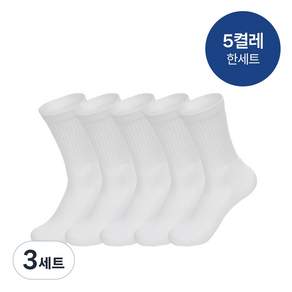 ACAD 더블쿠션 스포츠 양말 남녀공용 러닝 헬스 장목 양말 (5켤레)