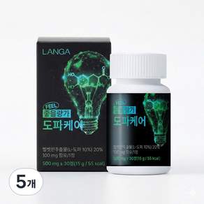 랑가 도파케어 벨벳빈추출물 L-도파 함유 하루 1알
