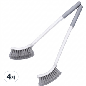 청소솔 한투 다용도 청소솔 1+1 욕실청소솔 변기솔 촘촘한 청소모 변기솔 벽걸이형 변기