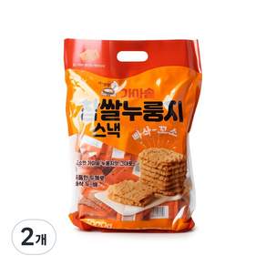 가마솥 찹쌀 누룽지 스낵 고소한 바삭식감 크런치