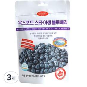 캐나다100% 옥스포드 야생블루베리 동결건조 과일칩 30g