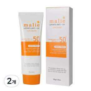 마리에 레포츠 안티유브이 워터프루프 선크림 80g (SPF50+ / PA++++)