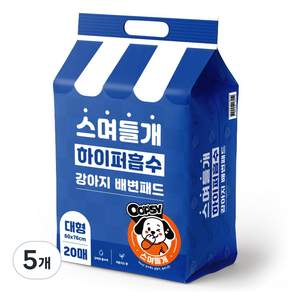 웁쉬 스며들개 고흡수 강아지 배변패드 두툼형 피톤치드향