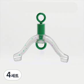 Hqzoomee 엉킴방지 실리콘 벌림채비 미니편대 세트
