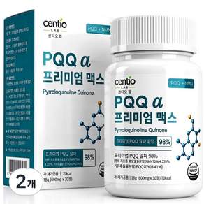 센티오랩 PQQ 알파 프리미엄 맥스 피큐큐 식약청 인증