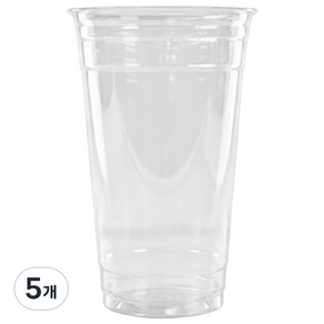 [98파이 투명컵 50P] 일회용 투명컵 플라스틱PET 테이크아웃컵