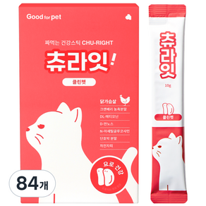 굿포펫 츄라잇 고양이 영양제 국내산 유산균