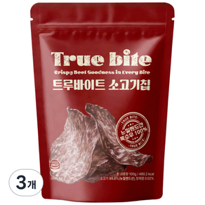 트루바이트 목초우 고단백 소고기칩 비프칩