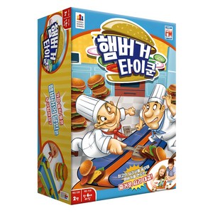 코리아보드게임즈 햄버거 타이쿤 게임, 1개, 혼합색상