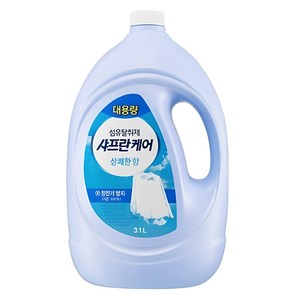 샤프란 케어 섬유탈취제 상쾌한 향 리필, 3.1L, 1개