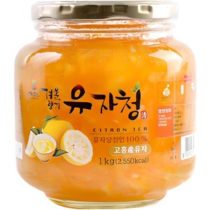 해맑음 겨울향기 유자청, 1kg, 1개, 1개입