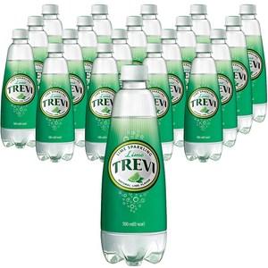 트레비 라임 탄산음료, 500ml, 20개