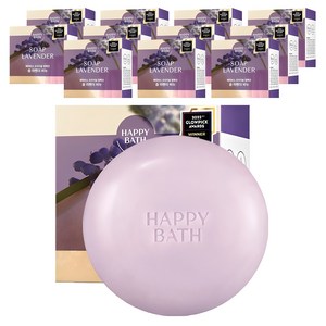 해피바스 오리지널 컬렉션 비누 라벤더, 90g, 12개입