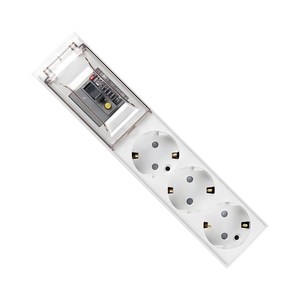 오성정밀 고용량 누전 멀티탭 3구 OSN323, 1.5m, 화이트, 1개