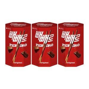 빼빼로 오리지널, 184g, 3개 골드박스 특가