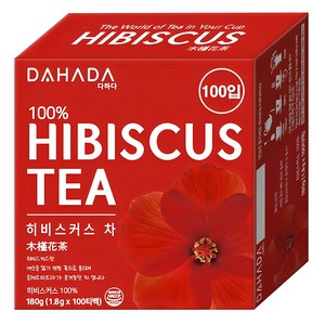 다하다 히비스커스 차, 1.8g, 100개입, 1개