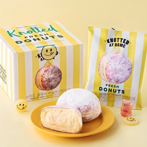 노티드 클래식 바닐라 크림 도넛, 100g, 3개입, 1박스 골드박스 특가
