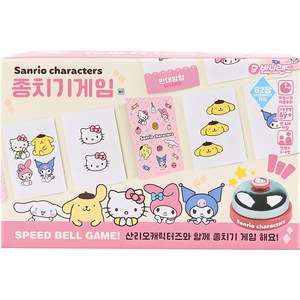 바니랜드 산리오캐릭터즈 종치기 순발력게임, 혼합색상, 1개