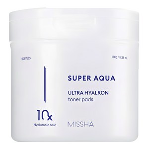 미샤 수퍼아쿠아 울트라 히알론 토너 패드 180g, 90매입, 1개 골드박스 특가