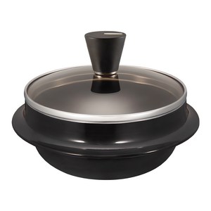 해피콜 국산 늘담 티타늄 IH 가마솥, 18cm, 블랙, 1개 골드박스 특가