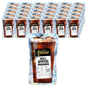 칸타타 파우치 아이스 블랙커피, 190ml, 50개