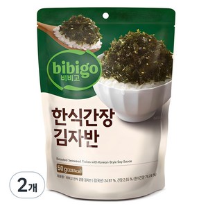 비비고 한식간장 김자반, 50g, 2개
