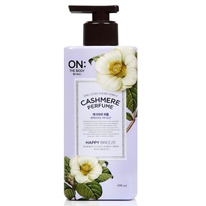 온더바디 캐시미어 퍼퓸 해피브리즈 바디로션, 1개, 400ml