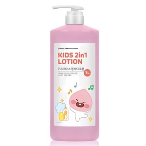 베비언스 리틀카카오프렌즈 키즈 페이스 앤 바디 로션, 1L, 1개