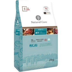 네츄럴코어 전연령 강아지 에코플러스6 건식사료, 소, 2kg, 1개
