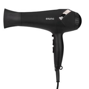 BRUNO 전문가용 헤어 드라이어 2200W, BH-2301, 블랙 골드박스 특가