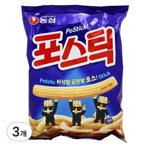 포스틱 과자, 84g, 3개