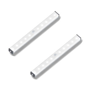 노바리빙 LED 무선 충전식 210mm 센서등, 주광색, 2개