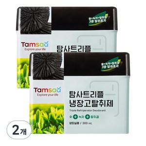 탐사 트리플 냉장고 탈취제, 300ml, 2개