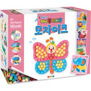 플레이콘 미니플레이콘 만들기 모자이크 세트, 혼합색상, 1세트 골드박스 특가