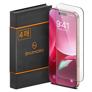 신지모루 신지글래스 2.5D 강화유리 휴대폰 액정보호필름 4p, 1세트