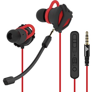 사운드판다 드라이버 게이밍 이어폰 SPE-G9 Light RED